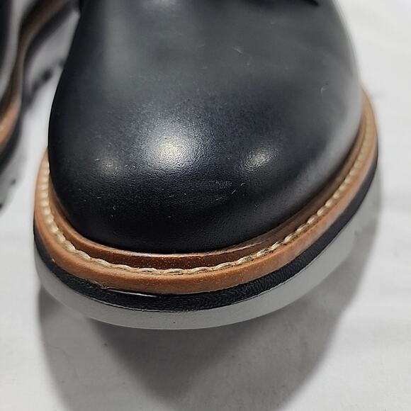 JOHNSTON & MURPHY STYLE BRAYDON PLAIN TOE MENS 9 BLACK NUBUCK NWOB ELEGANT main image 15